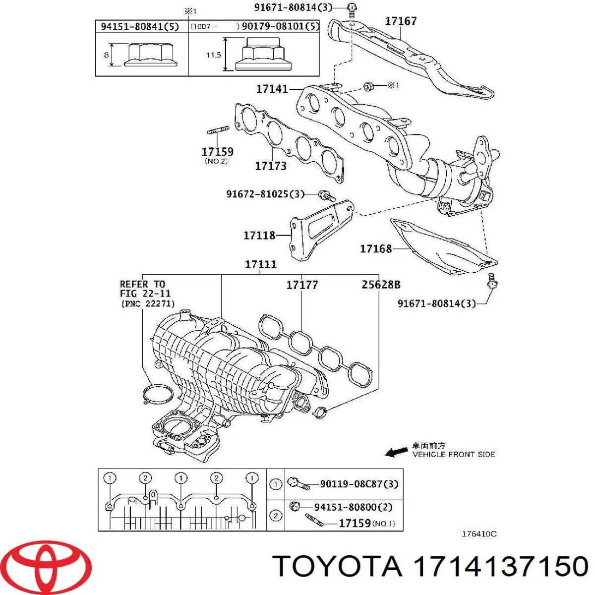 1714137150 Toyota Colectores de escape