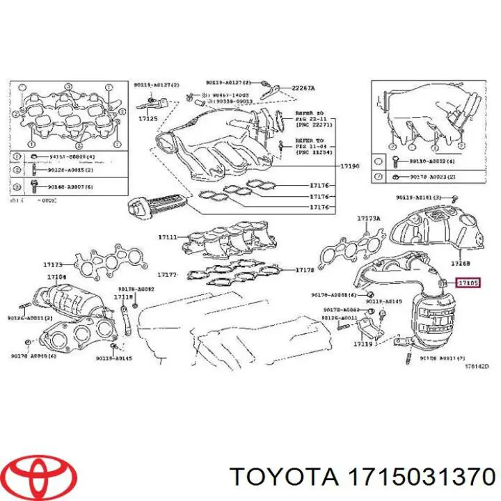 Catalizador de gasolina y diésel para Lexus RX 270/350/450H AGL10, GGL15, GYL15