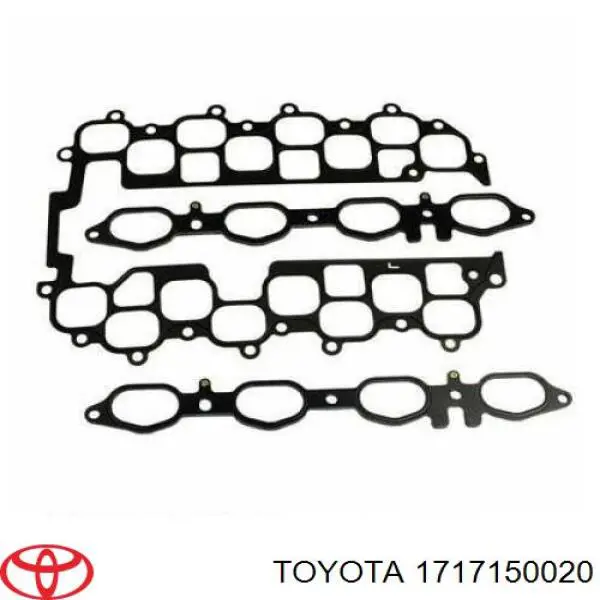 1717150020 Toyota junta, colector de admisión, inferior