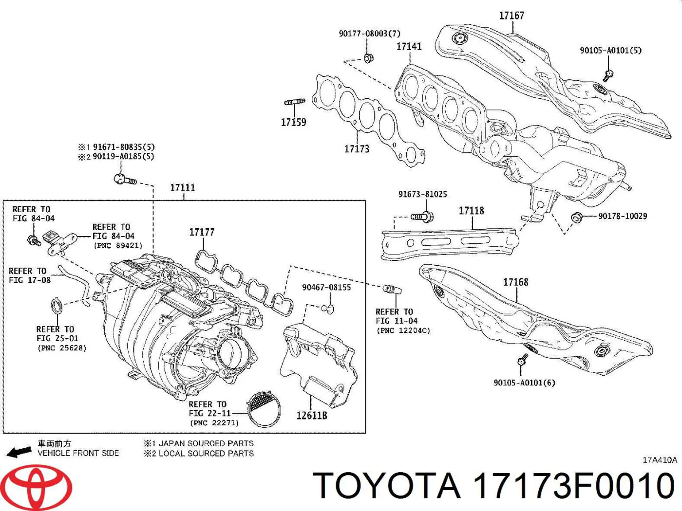  Toyota 17173F0010 precio, desde 24,13 EUR