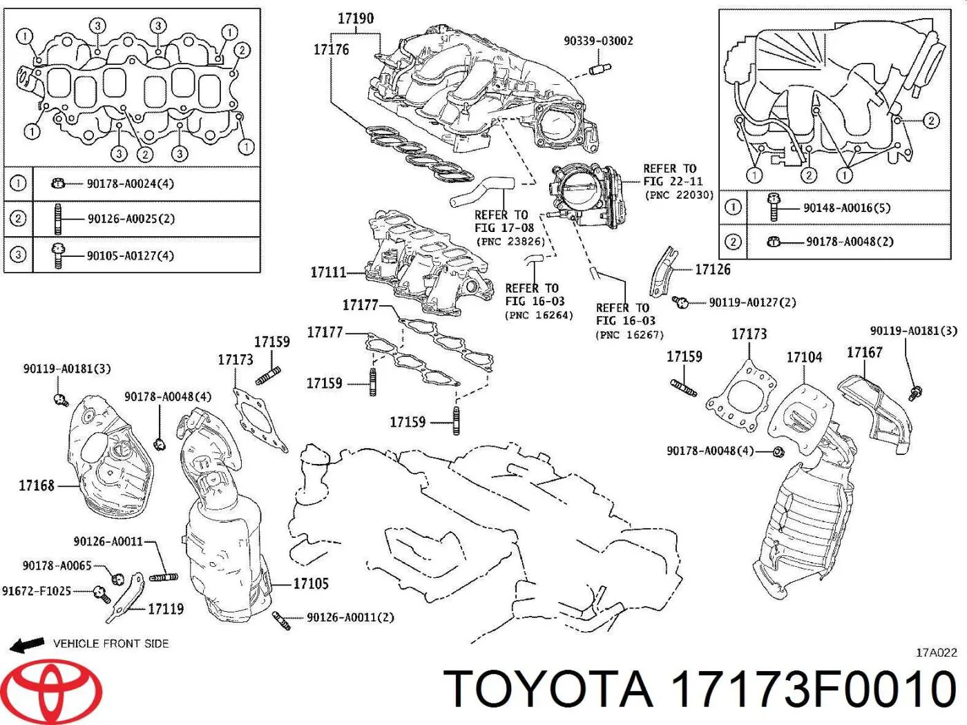 17173F0010 Toyota