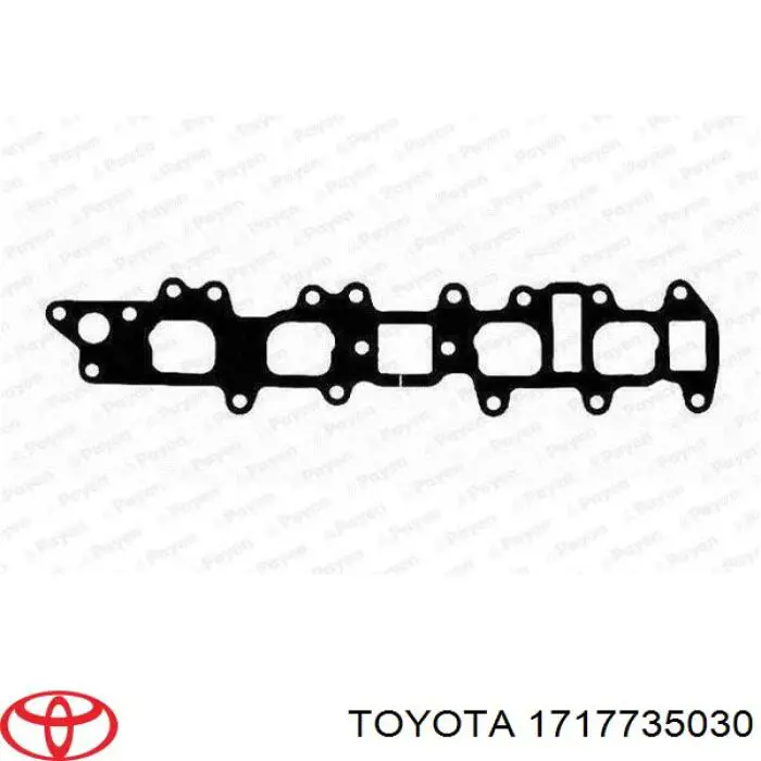 1717735030 Toyota junta, colector de admisión