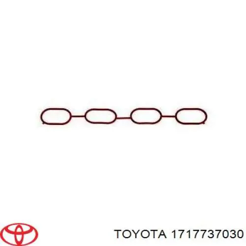 1717737030 Toyota junta, colector de admisión