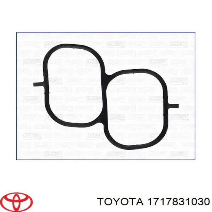1717831030 Toyota junta colector de admision inferior izquierdo