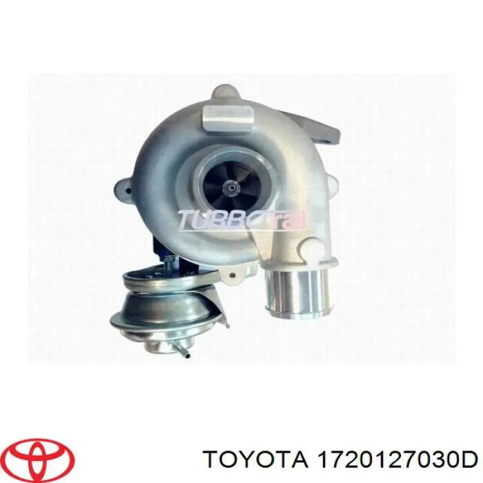 17201-27030D Toyota turbocompresor