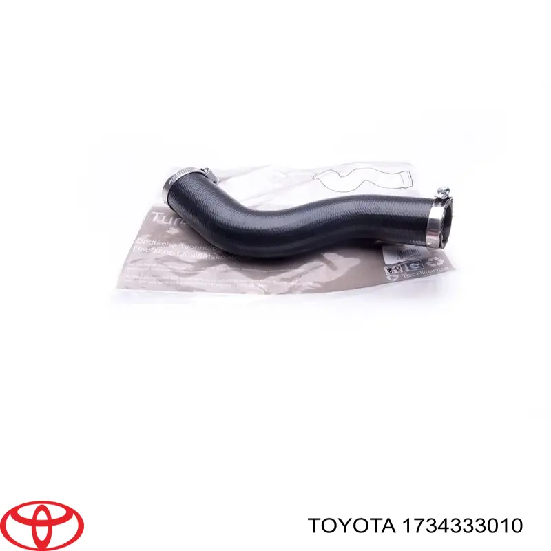 Tubo flexible de aire de sobrealimentación superior Toyota Corolla (E12)