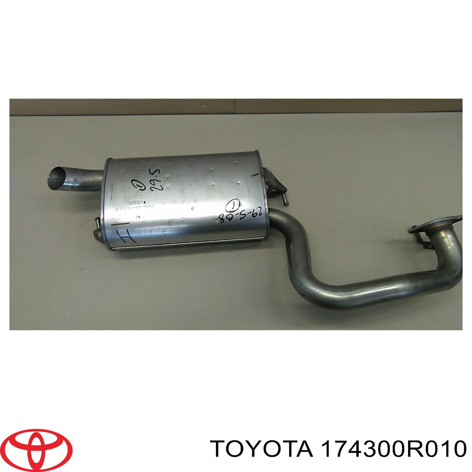 Comprar 174300R010 Toyota Silenciador trasero