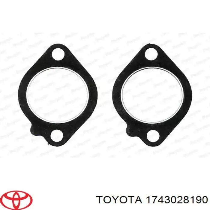 1743028190 Toyota silenciador posterior