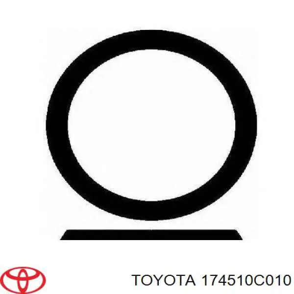 Comprar 174510C010 Toyota Anillo de la tubería de admisión del silenciador
