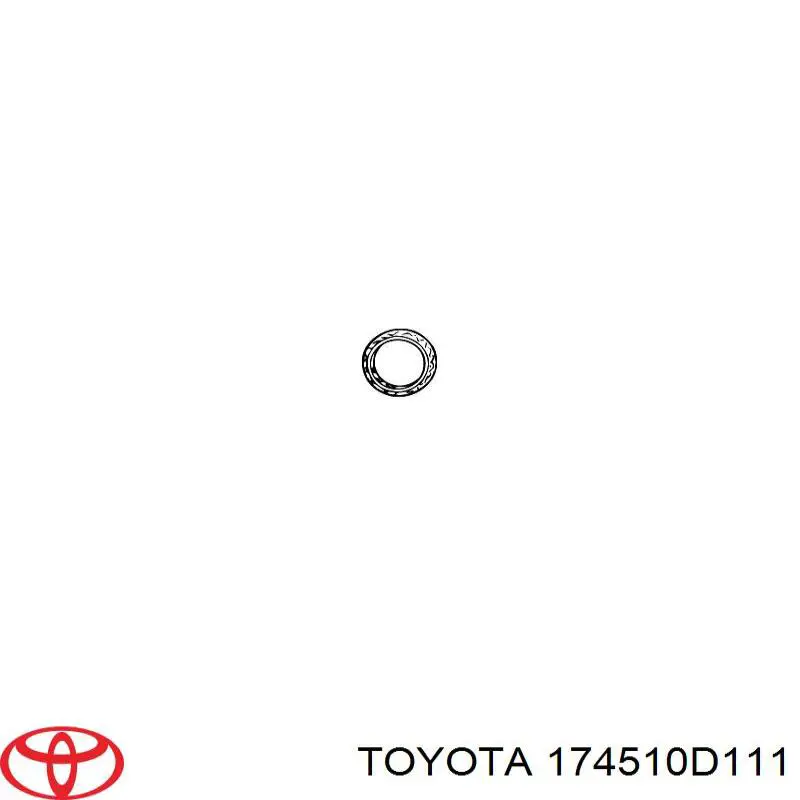 Junta de montaje del silenciador Toyota 174510D111 precio, desde 6,63 EUR