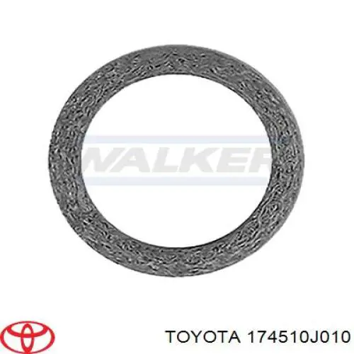 Anillo de la tubería de admisión del silenciador 1418378501 Suzuki