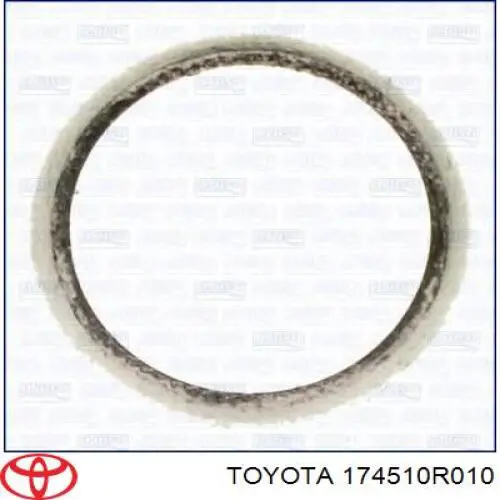 174510R010 Toyota junta, tubo de escape