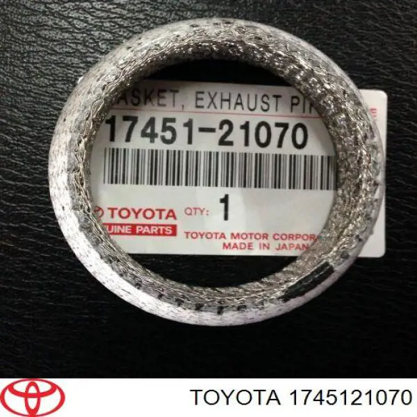 1745121070 Toyota junta, tubo de escape silenciador