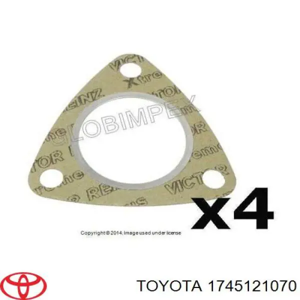 Comprar 174510J030 Toyota Junta de escape