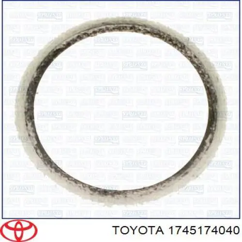 1745174040 Toyota junta, tubo de escape
