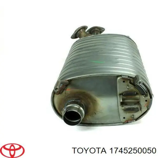 1745250050 Toyota abrazadera de tubo de escape trasera