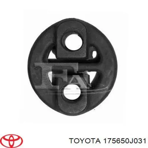 Almohadilla de tope, silenciador para Toyota RAV4 (A4)