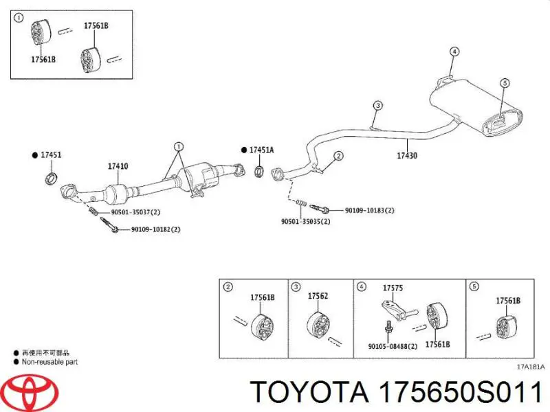 175650S011 Toyota