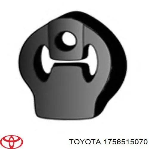 1756515070 Toyota soporte, silenciador