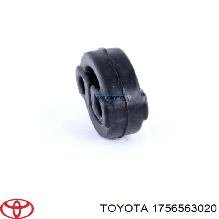 1756563020 Toyota soporte, silenciador