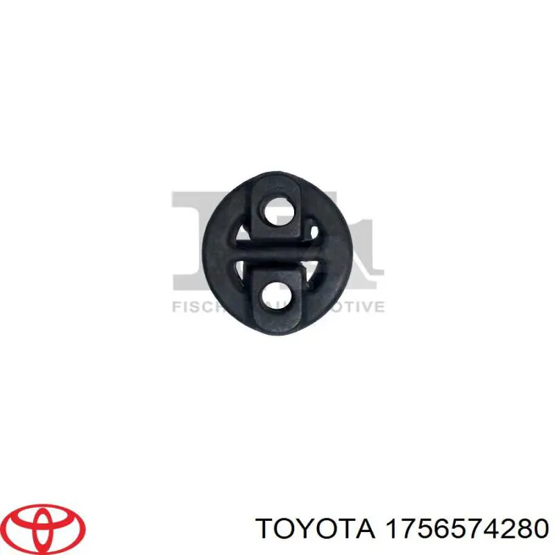 Almohadilla de tope silenciador Toyota 1756574280 precio, desde 3,21 EUR