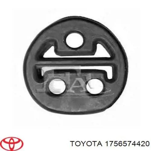 1756574420 Toyota soporte, silenciador