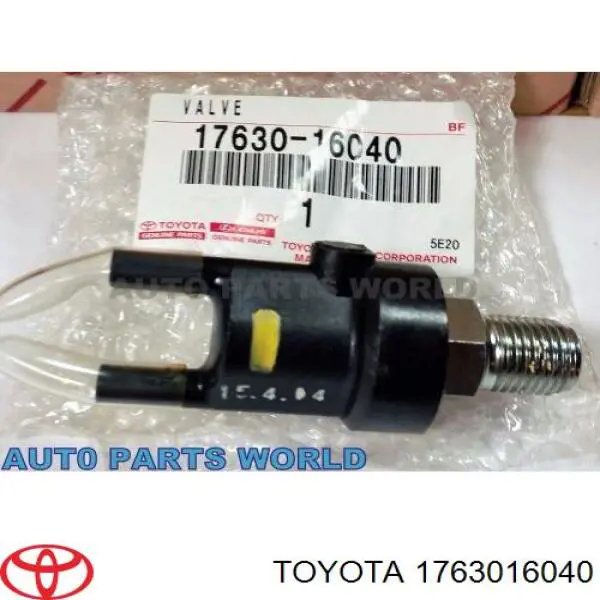 1763016040 Toyota válvula de mando de ralentí