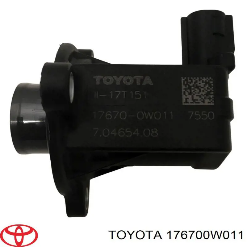 176700W010 Toyota válvula reguladora de admisión