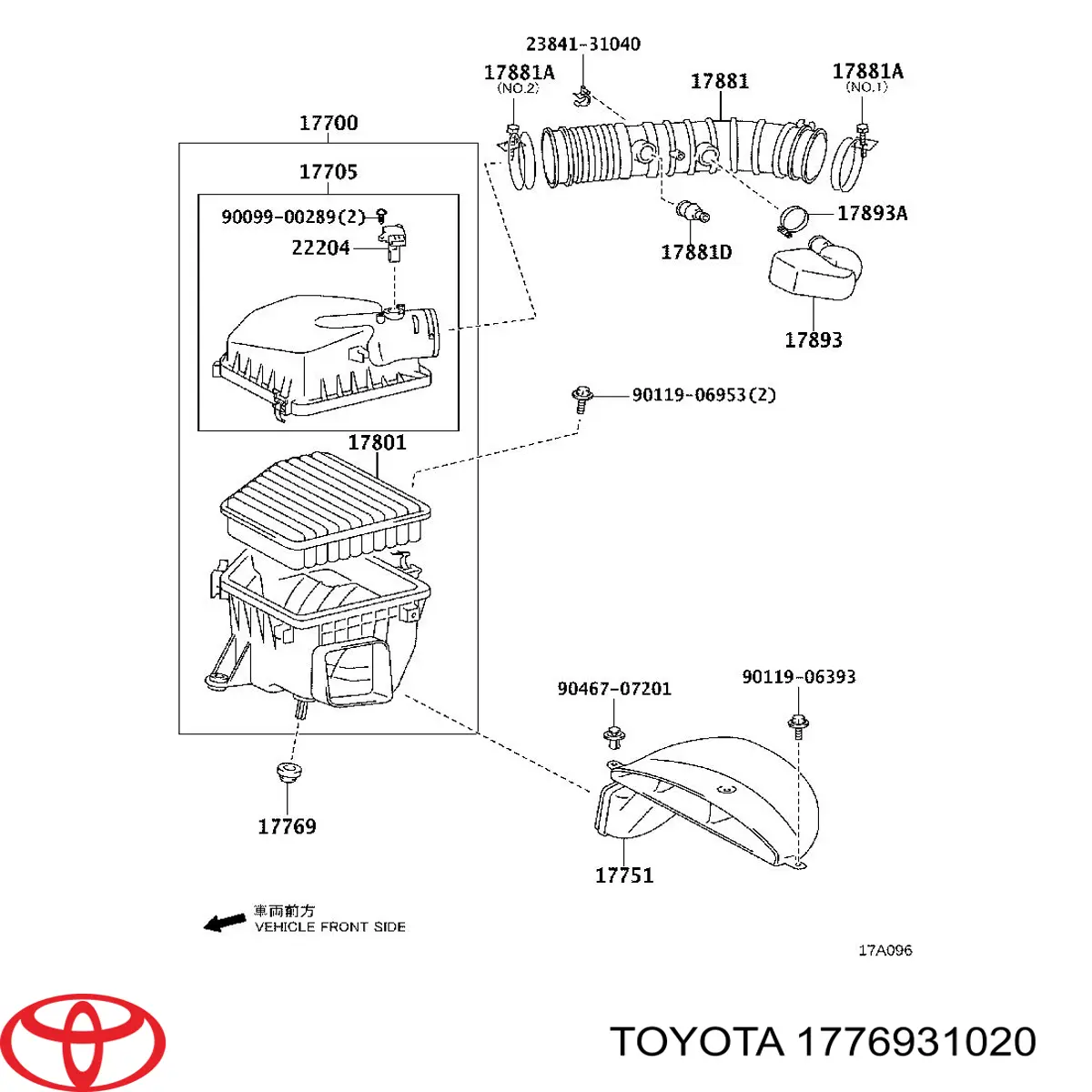  Toyota 1776931020 precio, desde 3,90 EUR