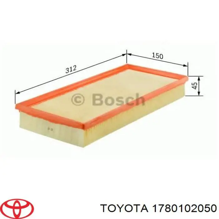 Comprar 1780102050 Toyota Filtro de aire