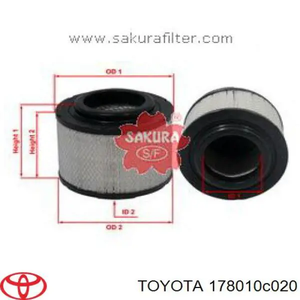 Filtro de aire Ford Ranger ET