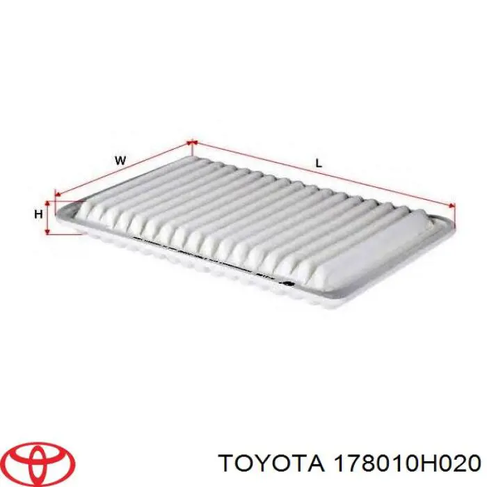 Comprar 178010H020 Toyota Filtro de aire