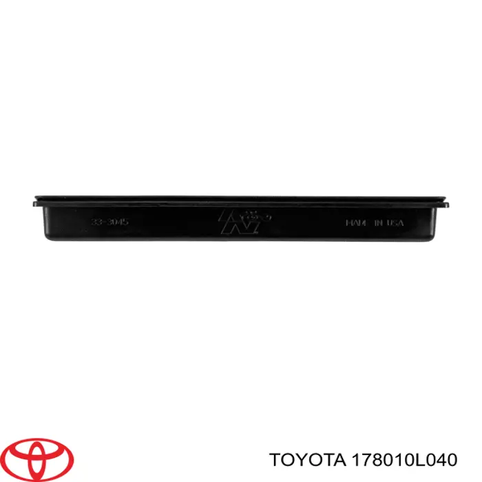 178010L040 Toyota filtro de aire