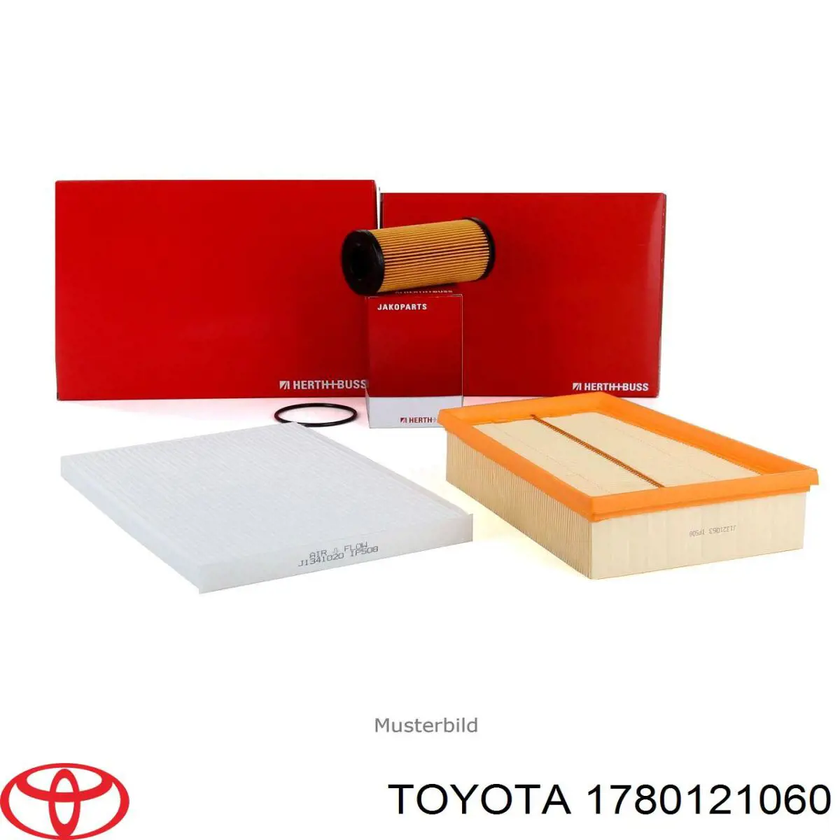 Filtro de aire 1780121060 Toyota