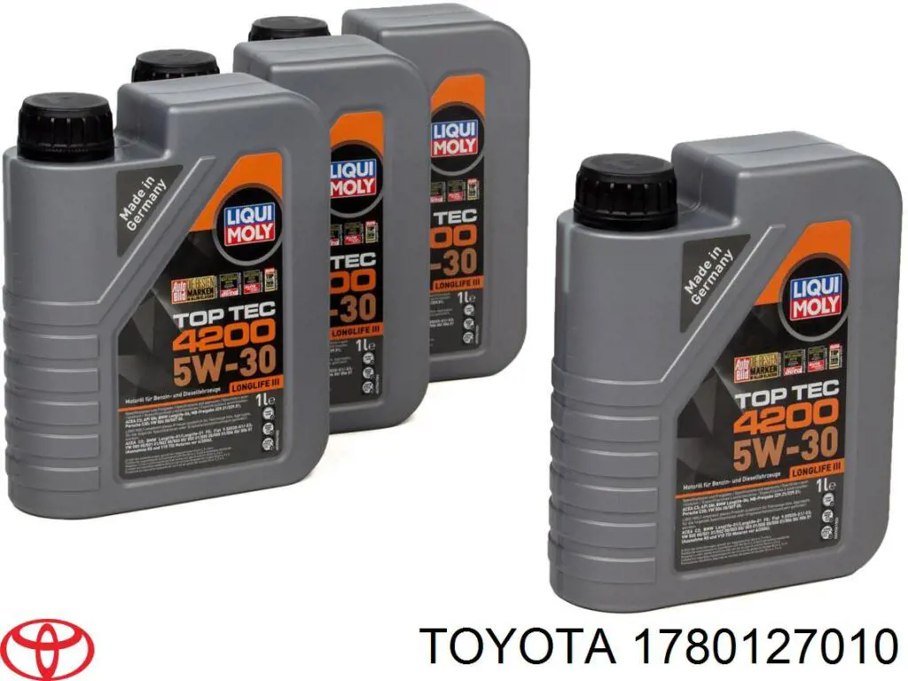 Filtro de aire 1780127010 Toyota