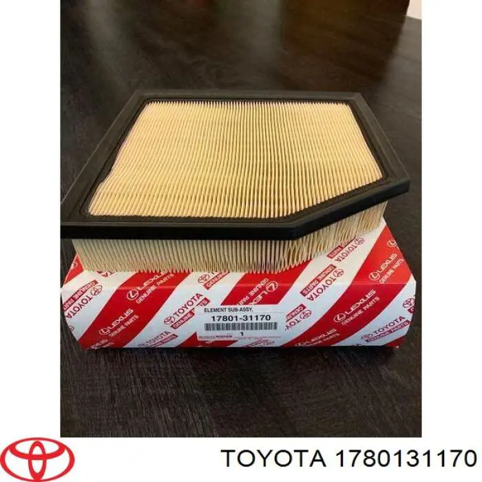 1780131170 Toyota filtro de aire