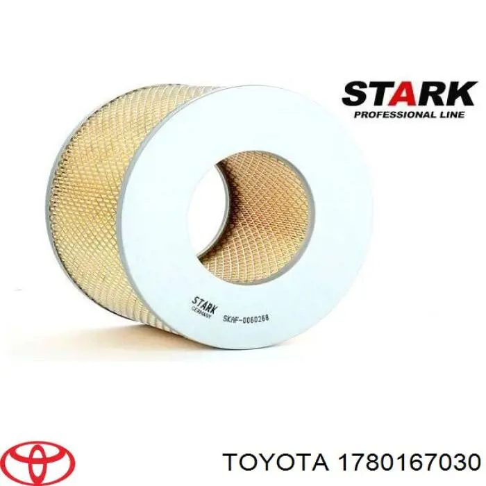 Filtro de aire 1780167030 Toyota