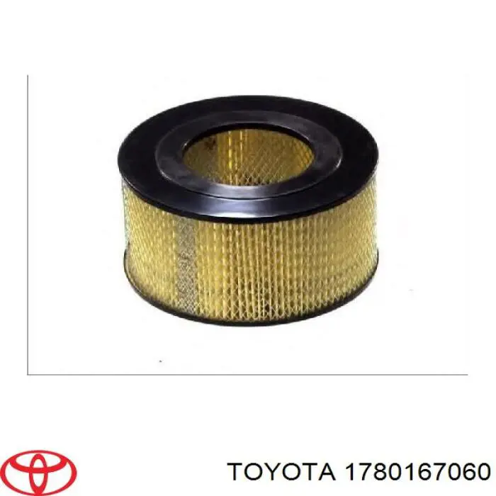 Filtro de aire 1780167060 Toyota
