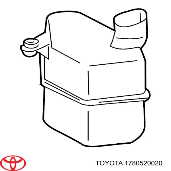 Resonador del filtro de aire Toyota 1780520020 precio, desde 193,16 EUR