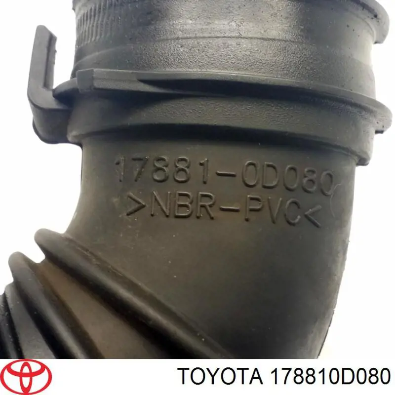 Tubo flexible de aspiración, salida del filtro de aire para Toyota Avensis (T25)