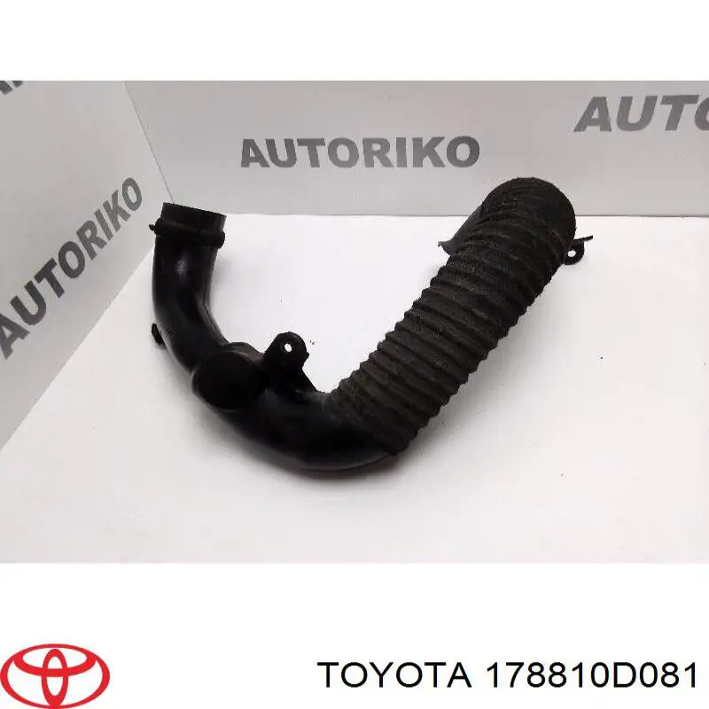 178810D081 Toyota tubo flexible de aspiración, salida del filtro de aire