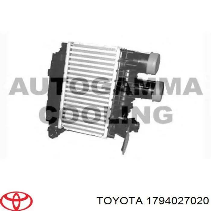 Radiador de aire de admisión para Toyota Previa (ACR3)