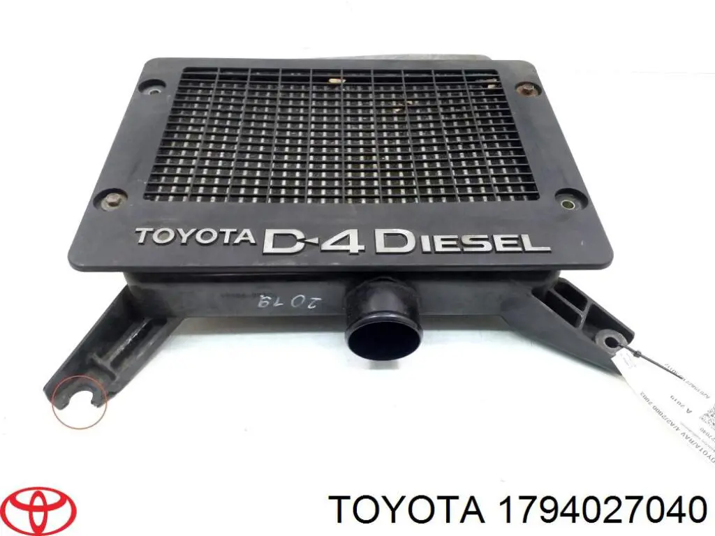 1794027040 Toyota radiador de aire de admisión