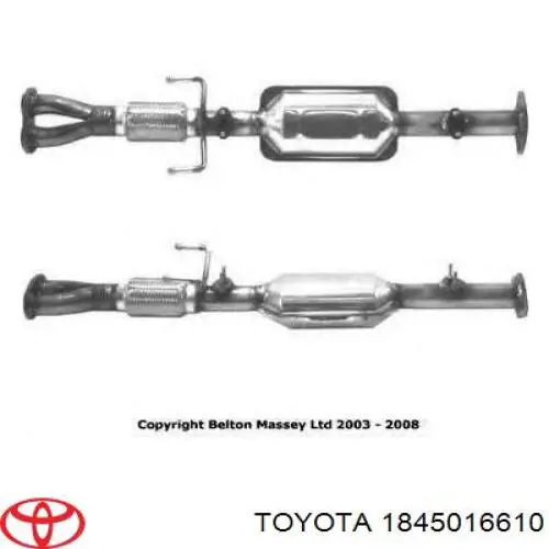 Comprar 1845016610 Toyota Catalizador