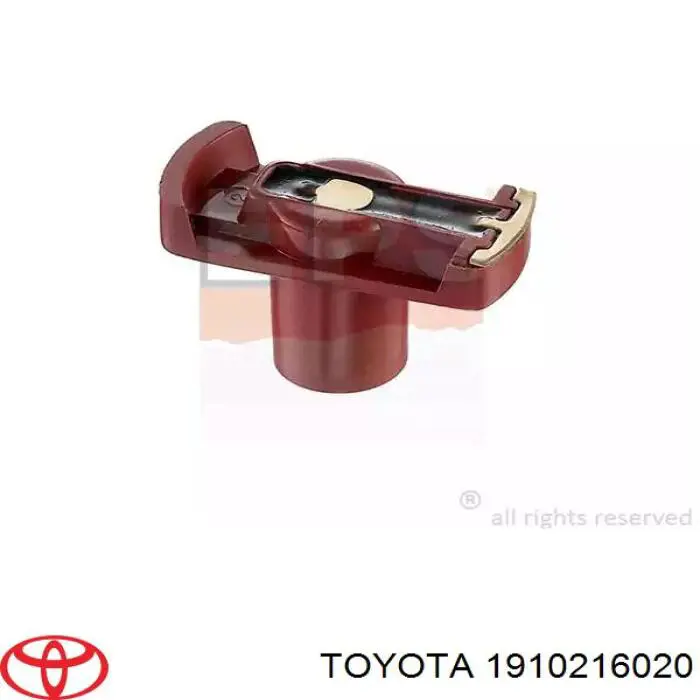 Rotor del distribuidor de encendido 1910273021 Toyota