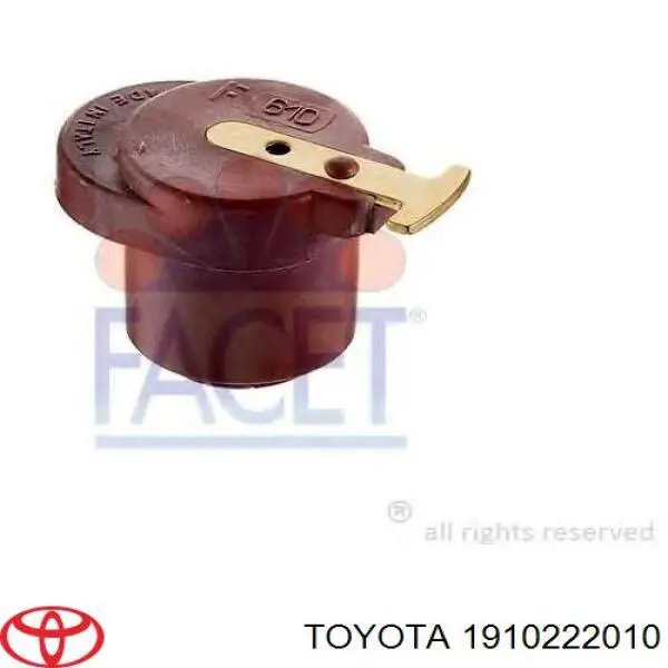 1910222010 Toyota rotor del distribuidor de encendido