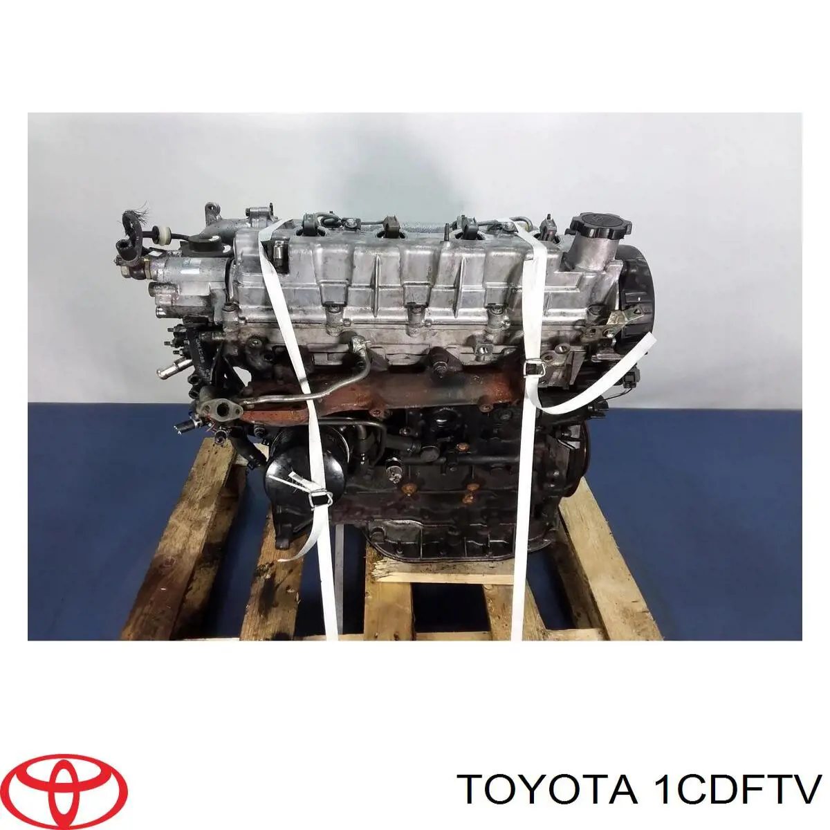 1CDFTV Toyota motor completo