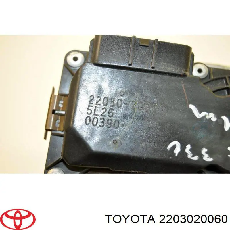 Cuerpo de mariposa 2203020060 Toyota