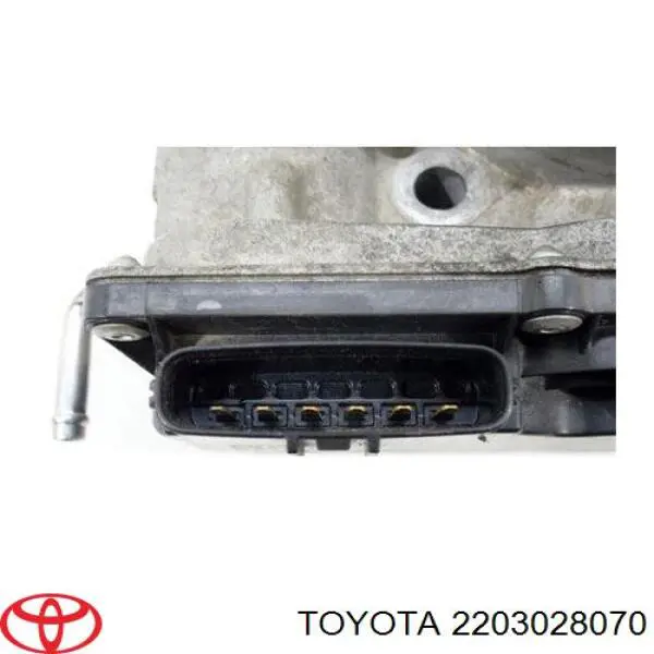 Cuerpo de mariposa completo para Toyota RAV4 (A3)