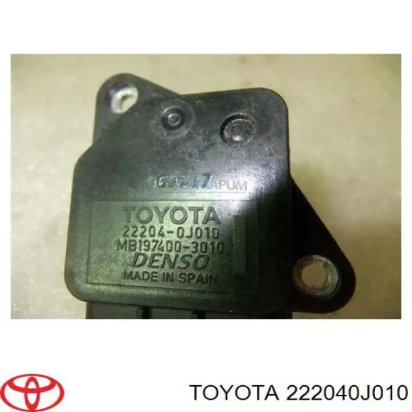 222040J010 Toyota medidor de masa de aire